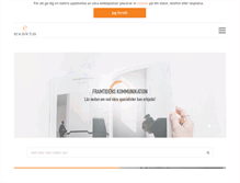 Tablet Screenshot of exakta.se